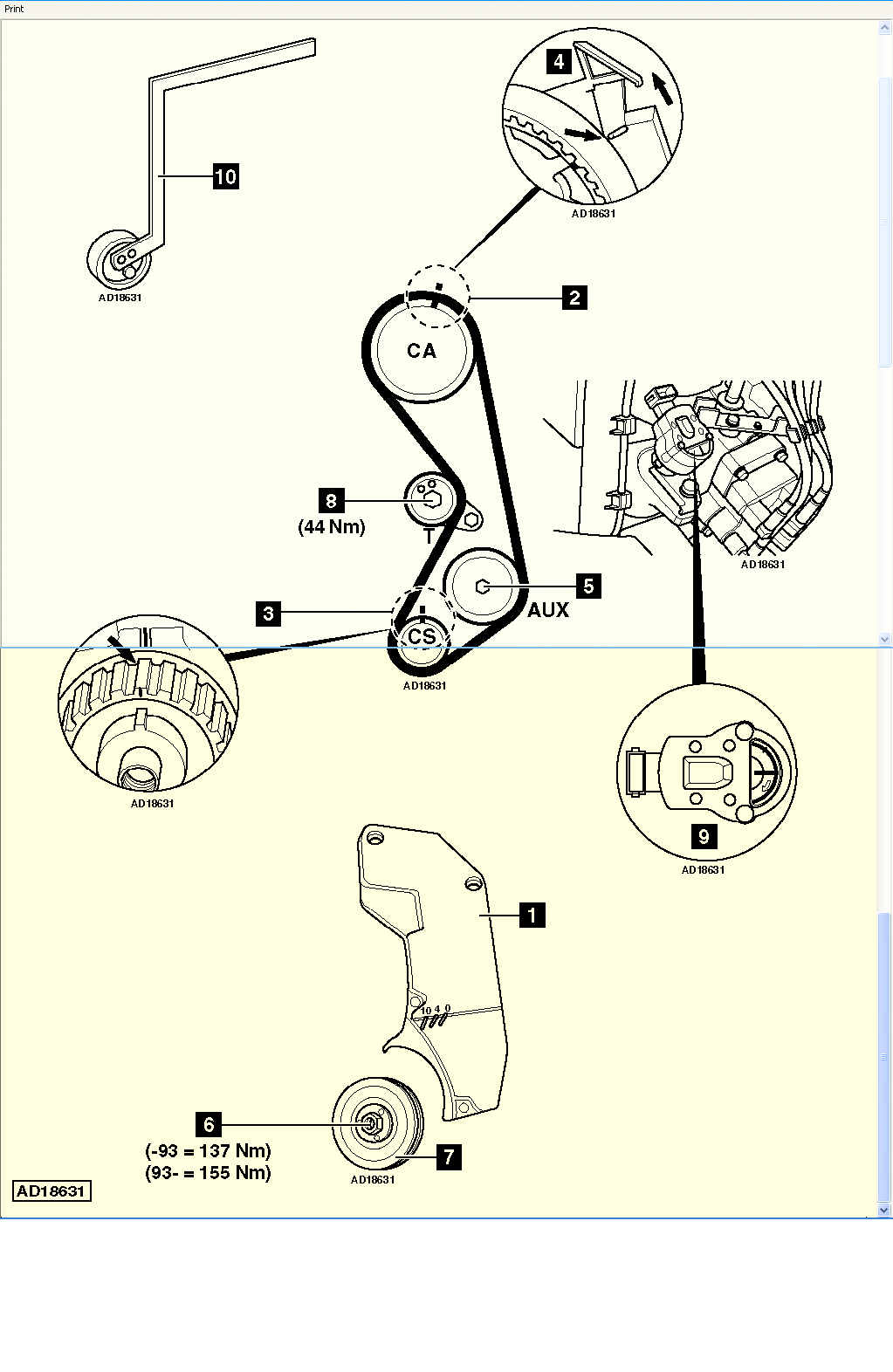 Technical: punto gt timing marks - The FIAT Forum