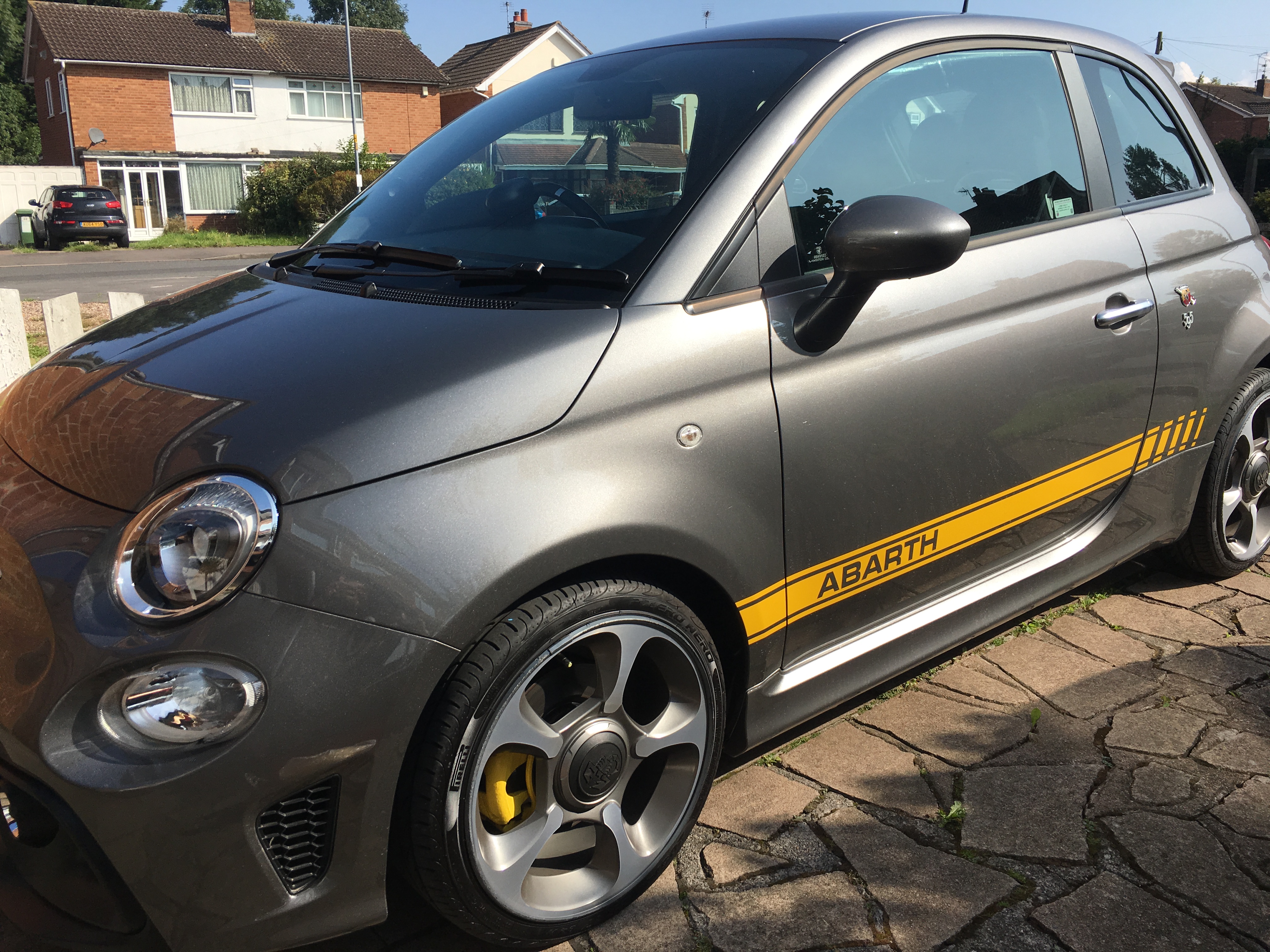 Abarth 595 wing mirror covers, Abarth 500