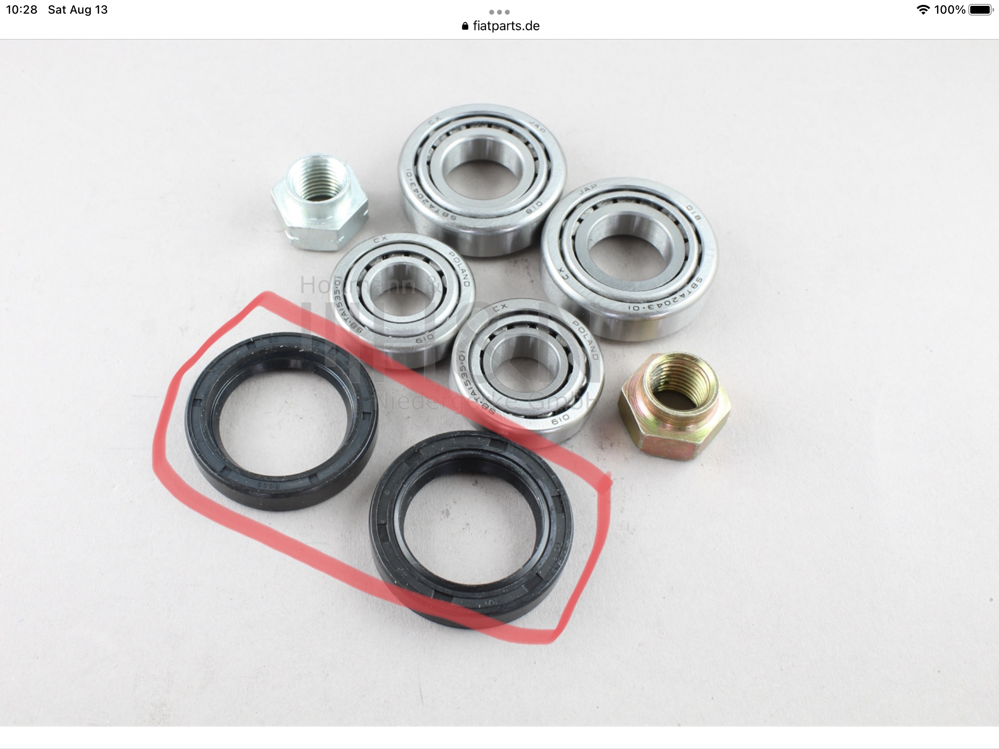 2012 fiat 500 rear wheel deals bearing