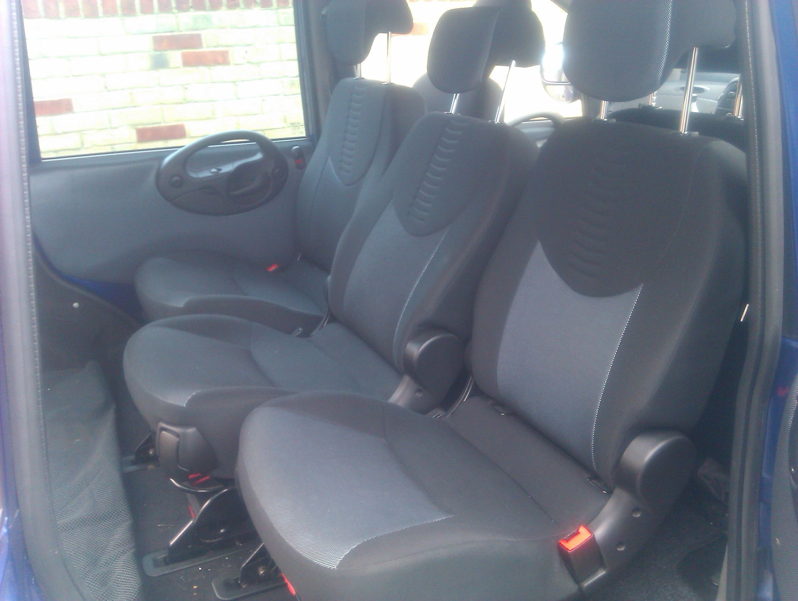 Fiat multipla 3 front seats best sale