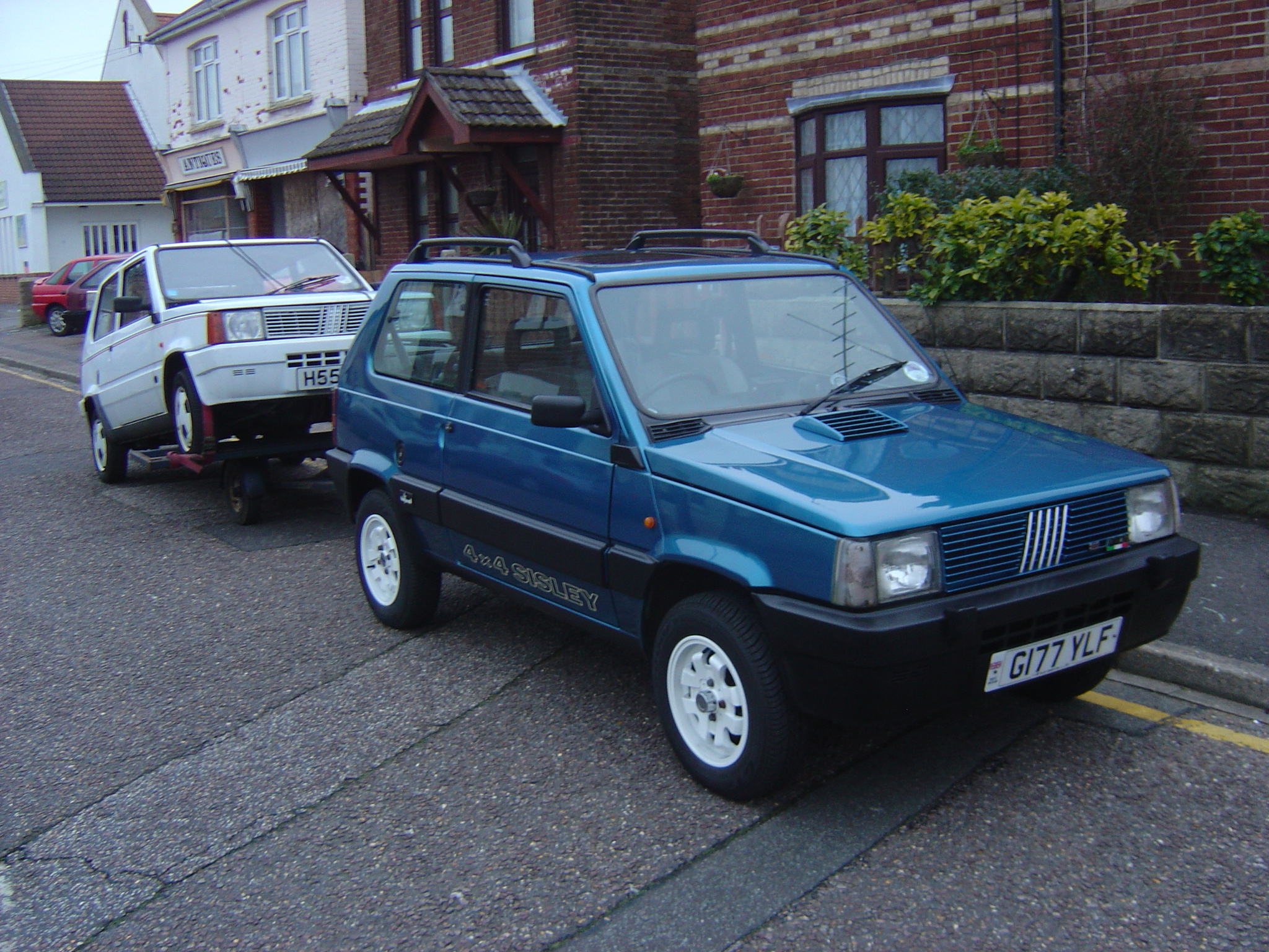 What can it tow?, FIAT Panda (Classic)