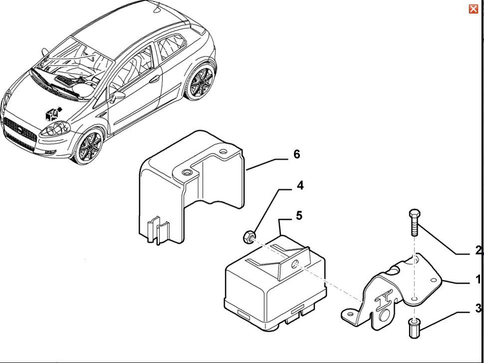 Fiat punto store glow plug