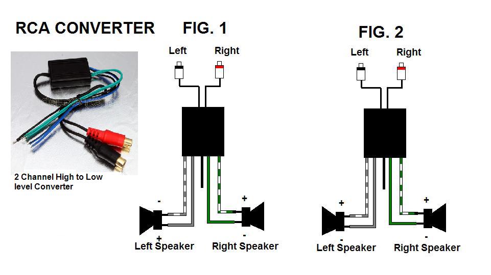 2 Channel RCA converter wiring Help | The FIAT Forum