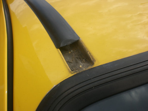 Removing Auto Paint from Rubber/Plastic Trim
