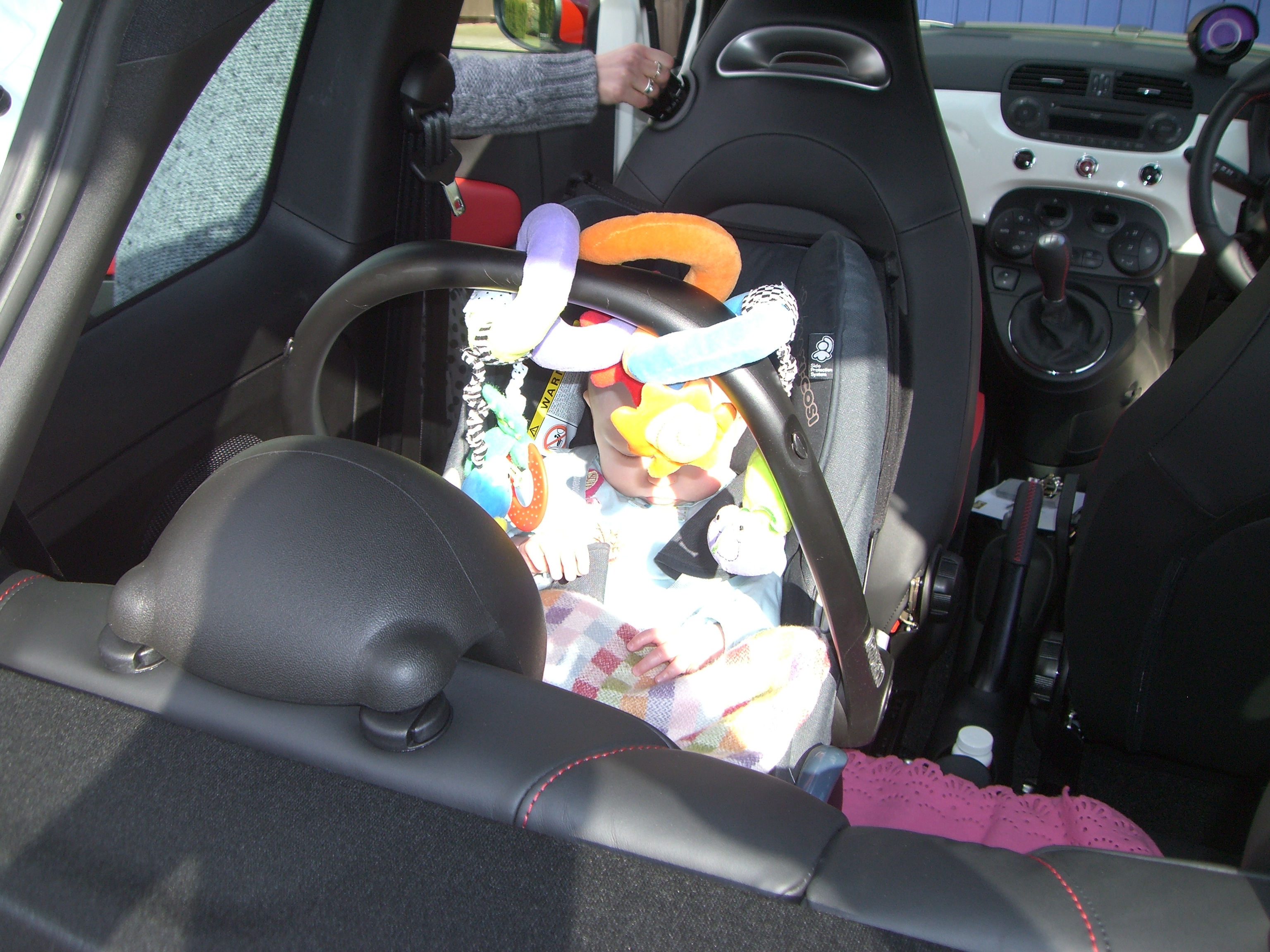 Fiat 500 baby seat hotsell