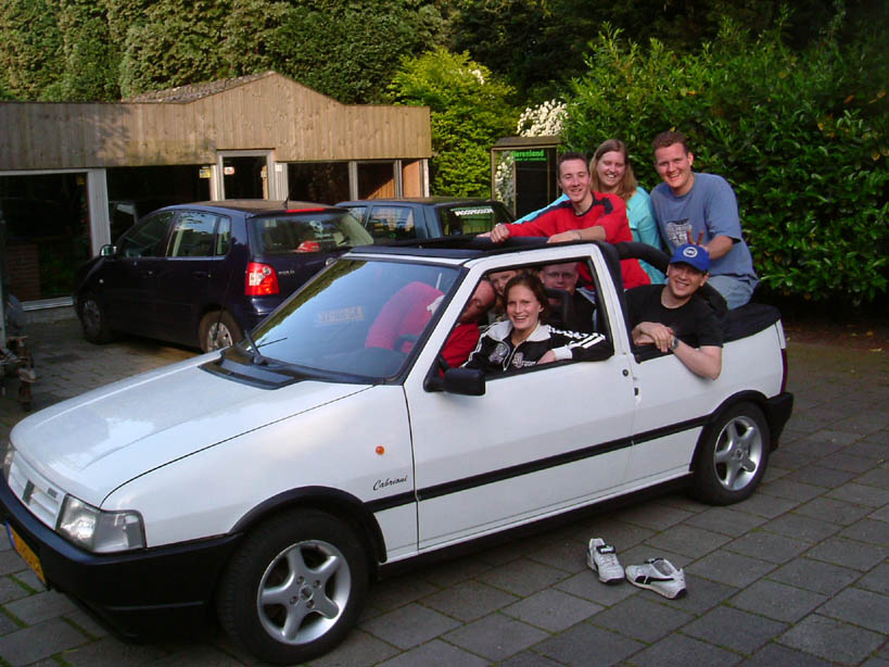 Bart&#8217;s Sister&#8217;s Convertible Uno In The Netherlands