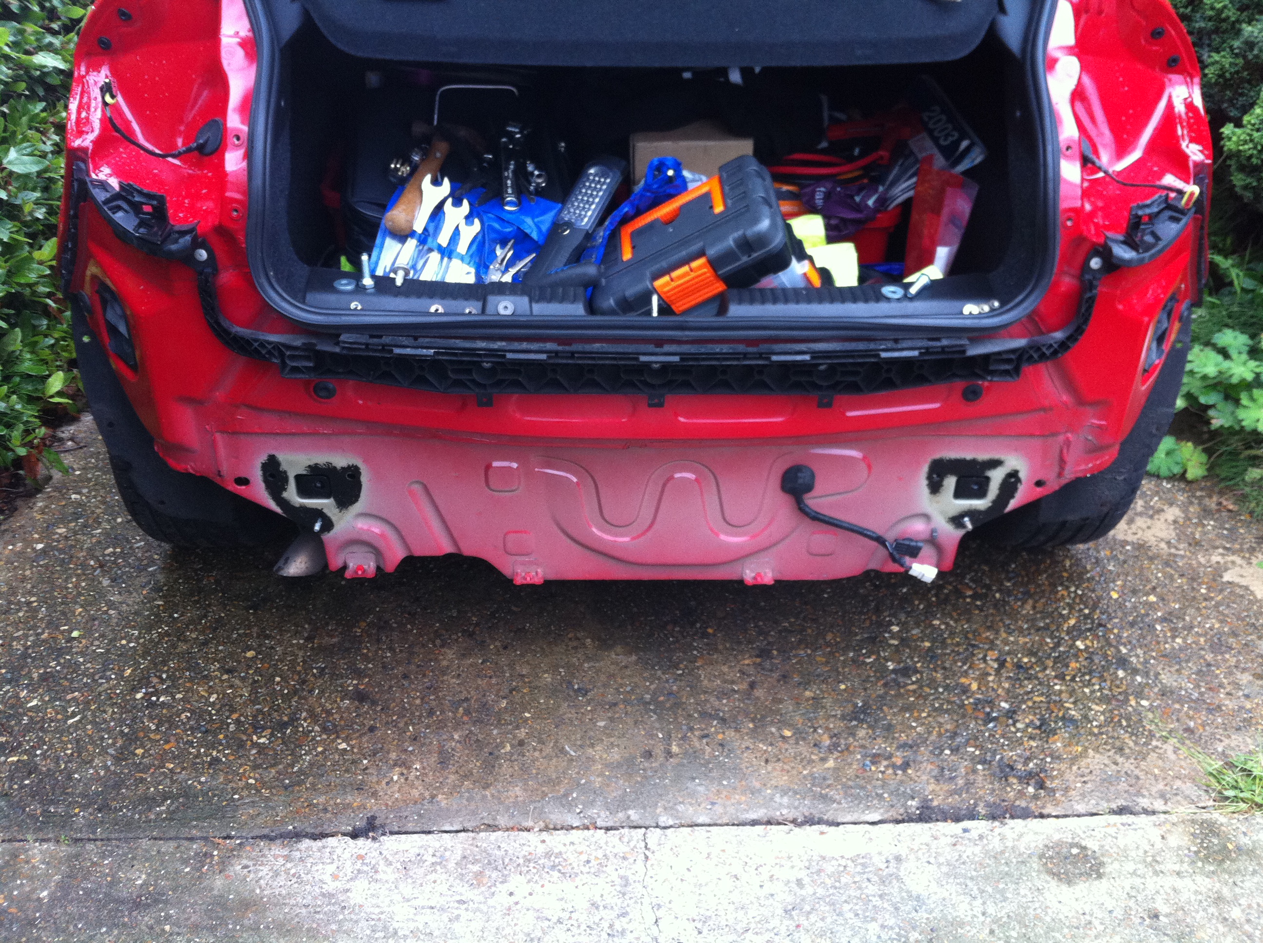 Bumper &amp; Crash Member Removed