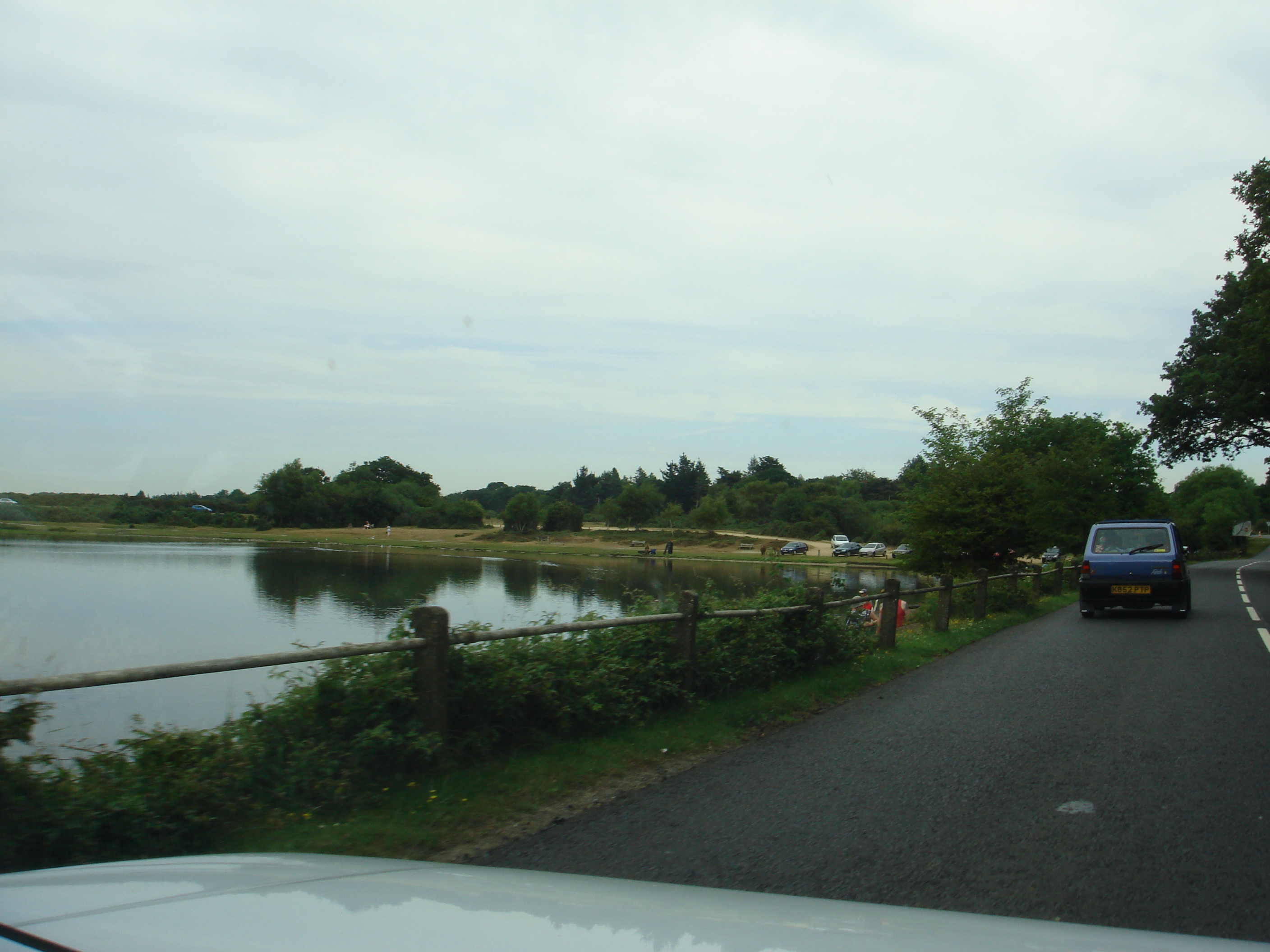 Convoy through New Forest to Beaulieu