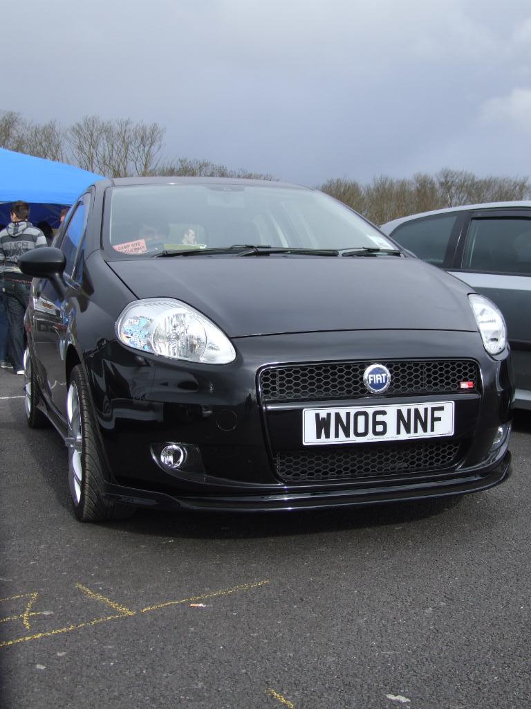 fiat punto front splitter