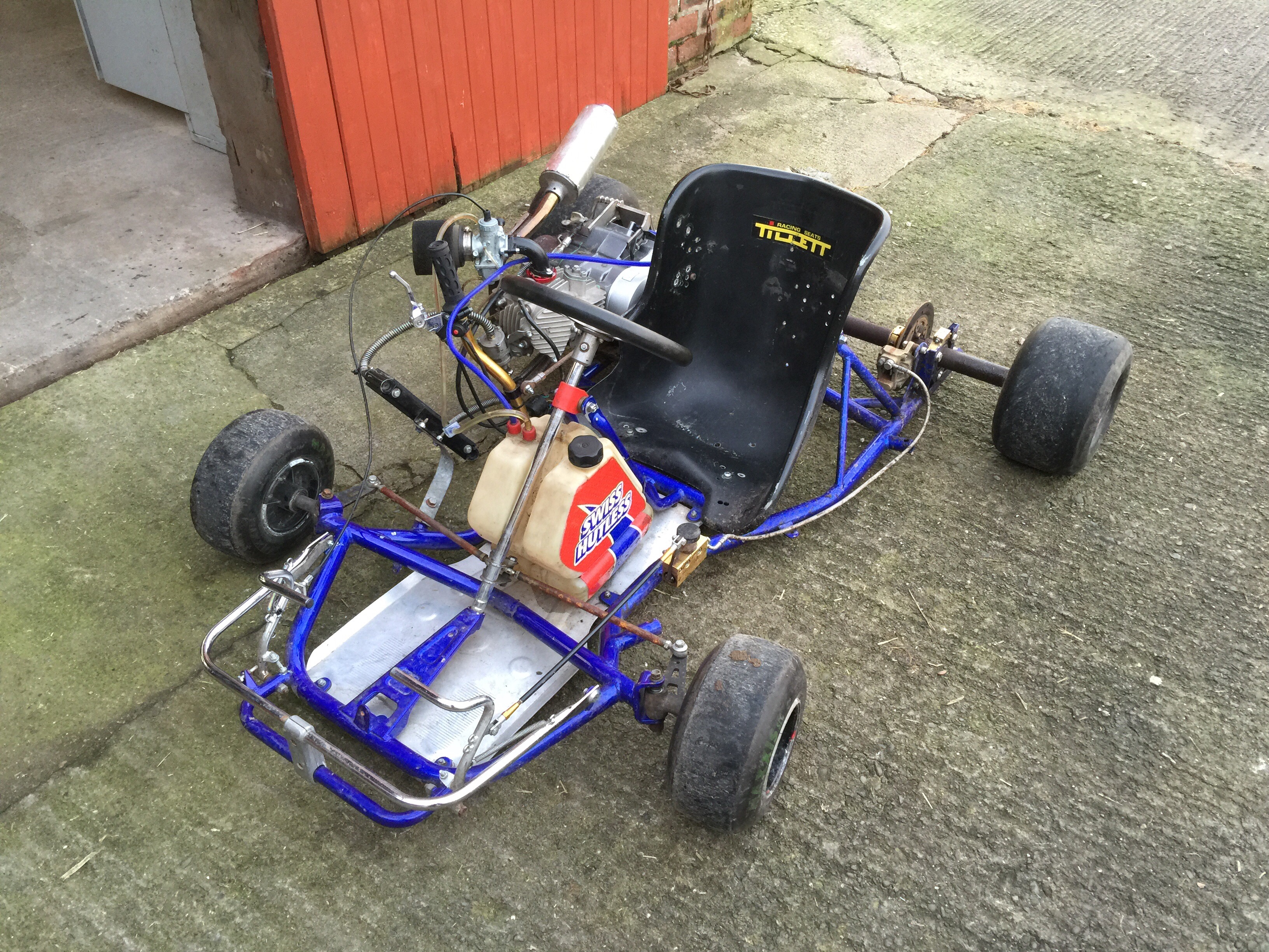 Miniquad 50cc 2 stroke to 110cc 4 stroke custom! | Page 3 | DIY Go Karts