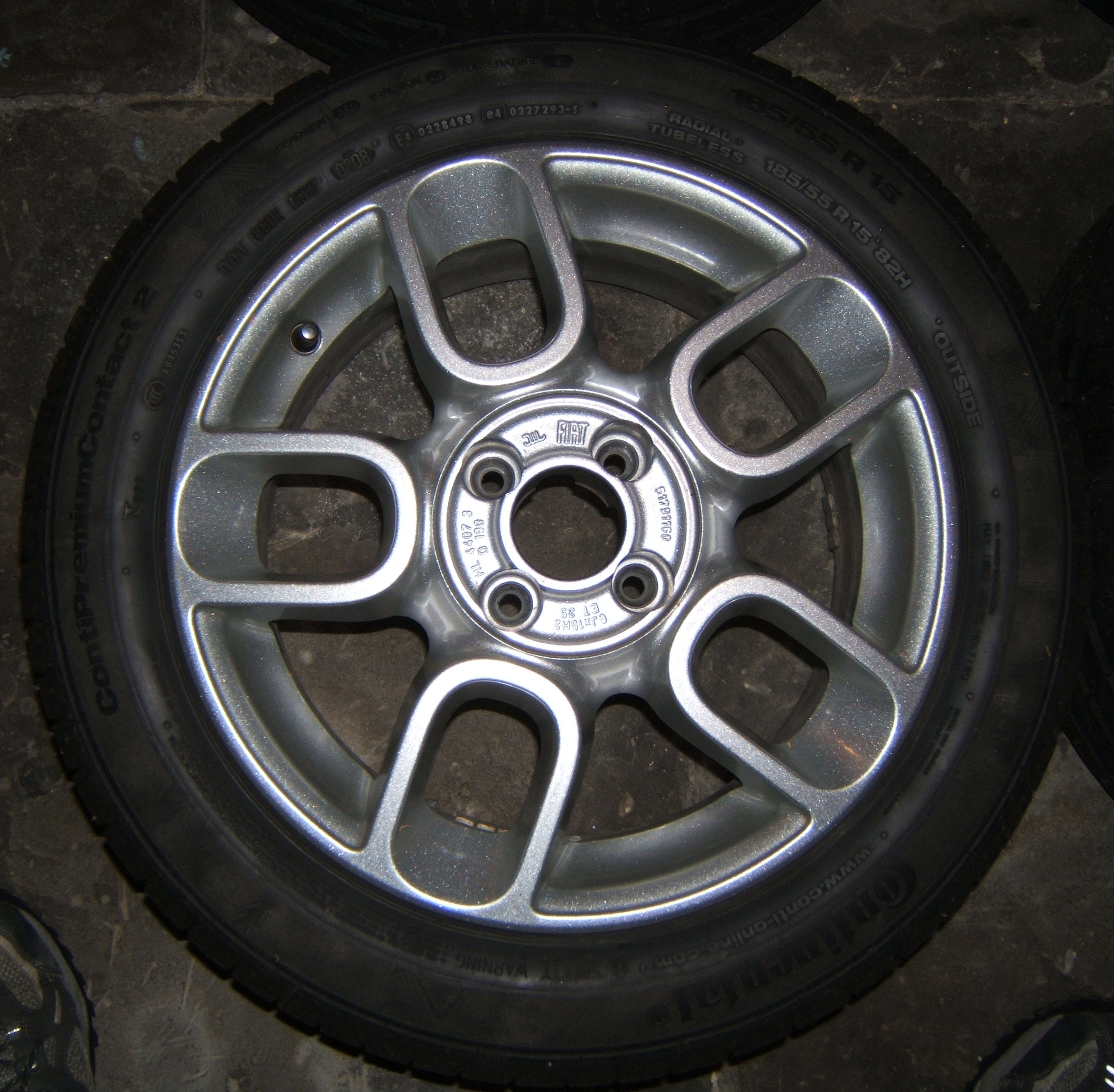 Fiat 500 Sport Alloy Wheels 15