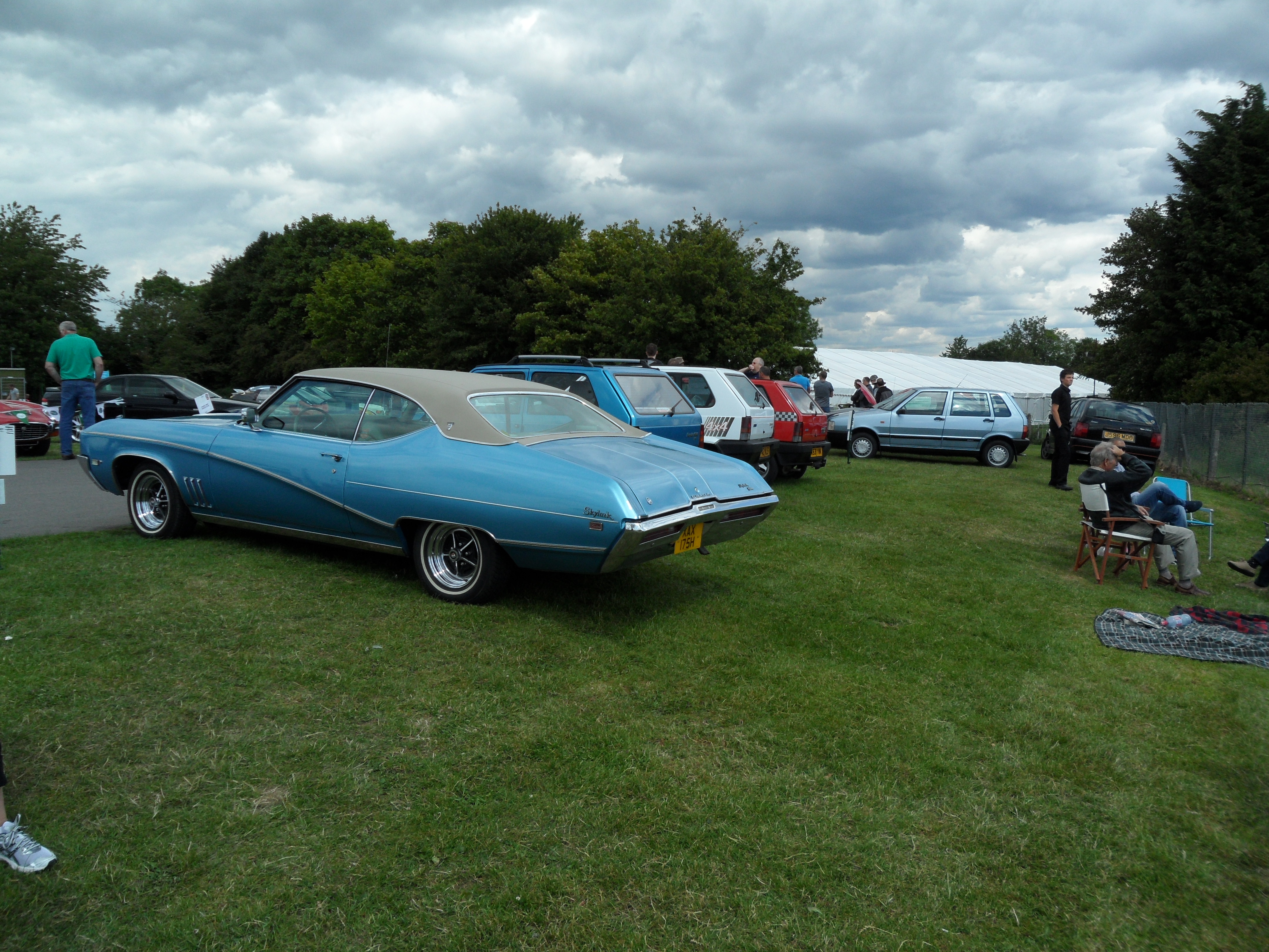 Fiat owners club stand.