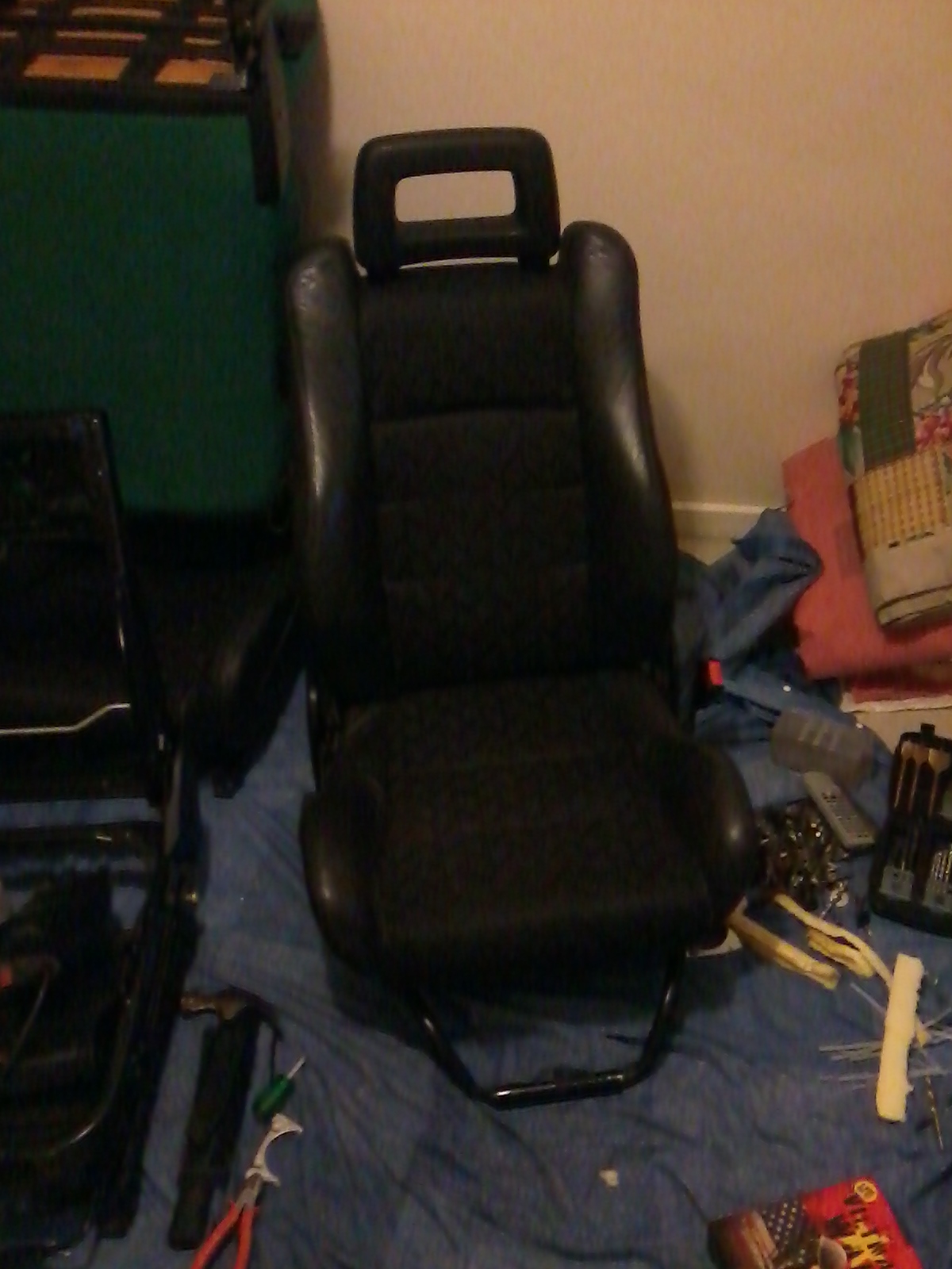 finished seat