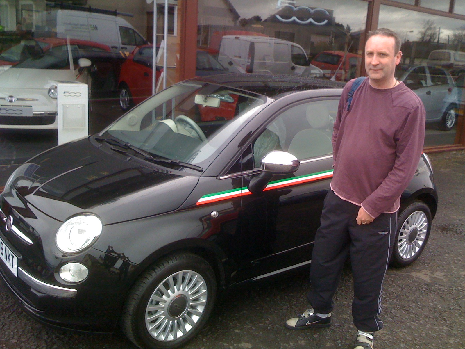 GusFiat Fiat500 Black Lounge