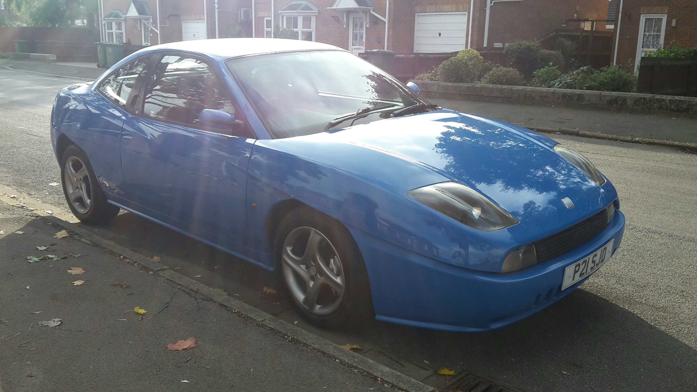 my coupe turbo in sprint blue | The FIAT Forum