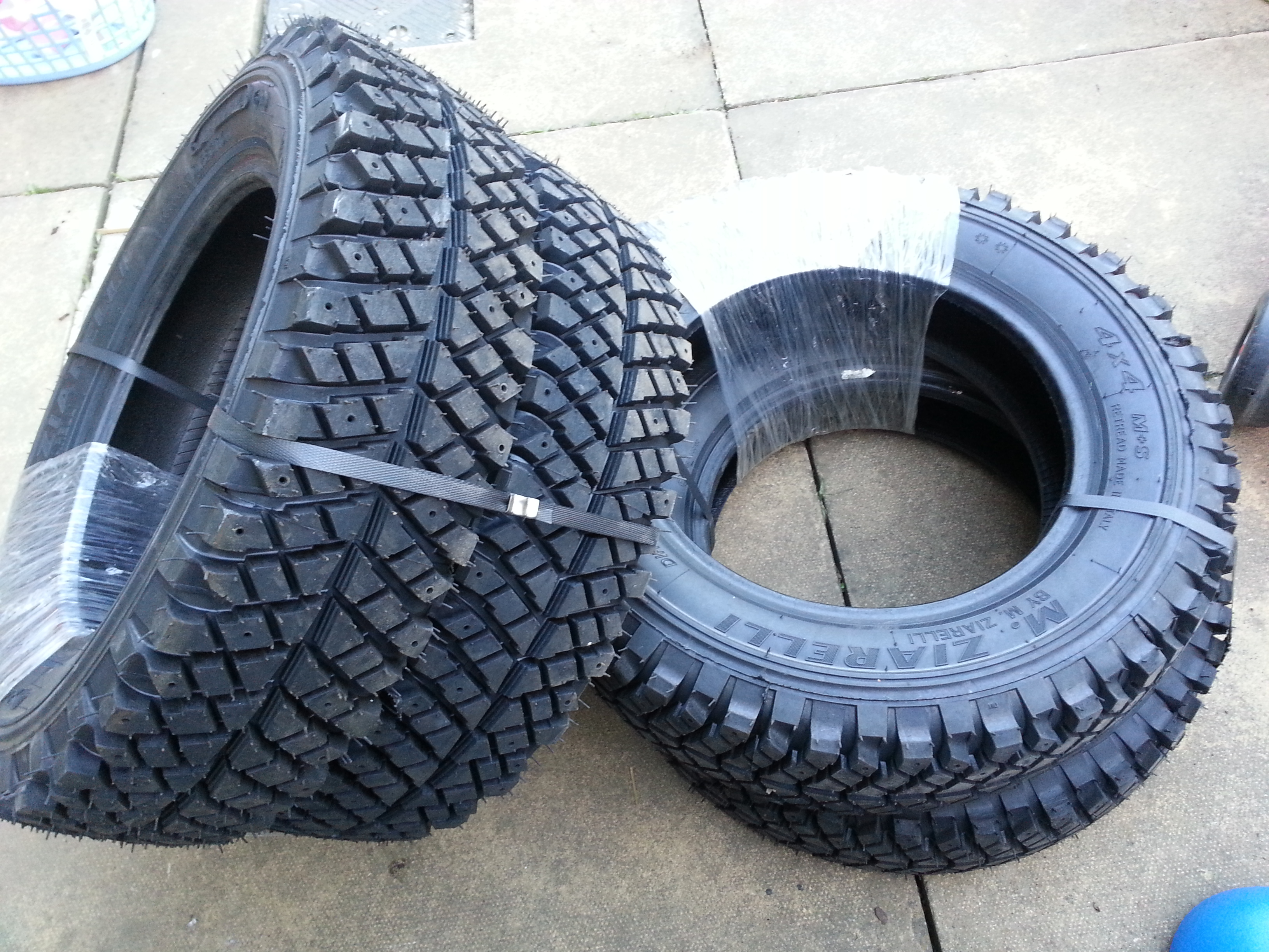 New off-road rubber