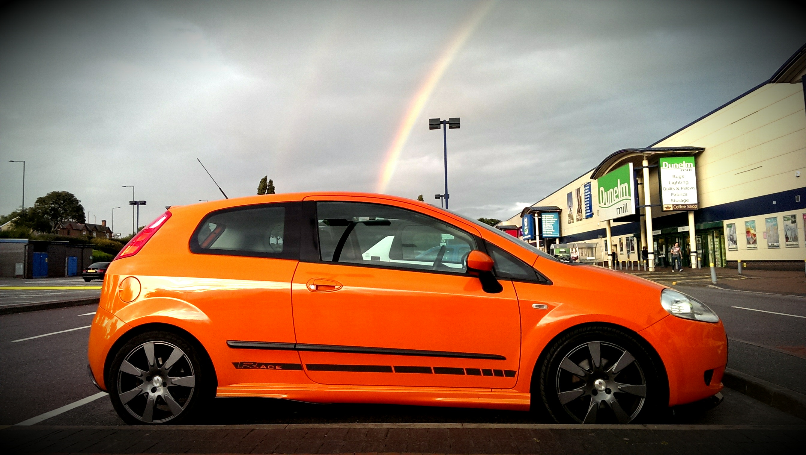 Orange Grande Punto Linea Race Edition No.1