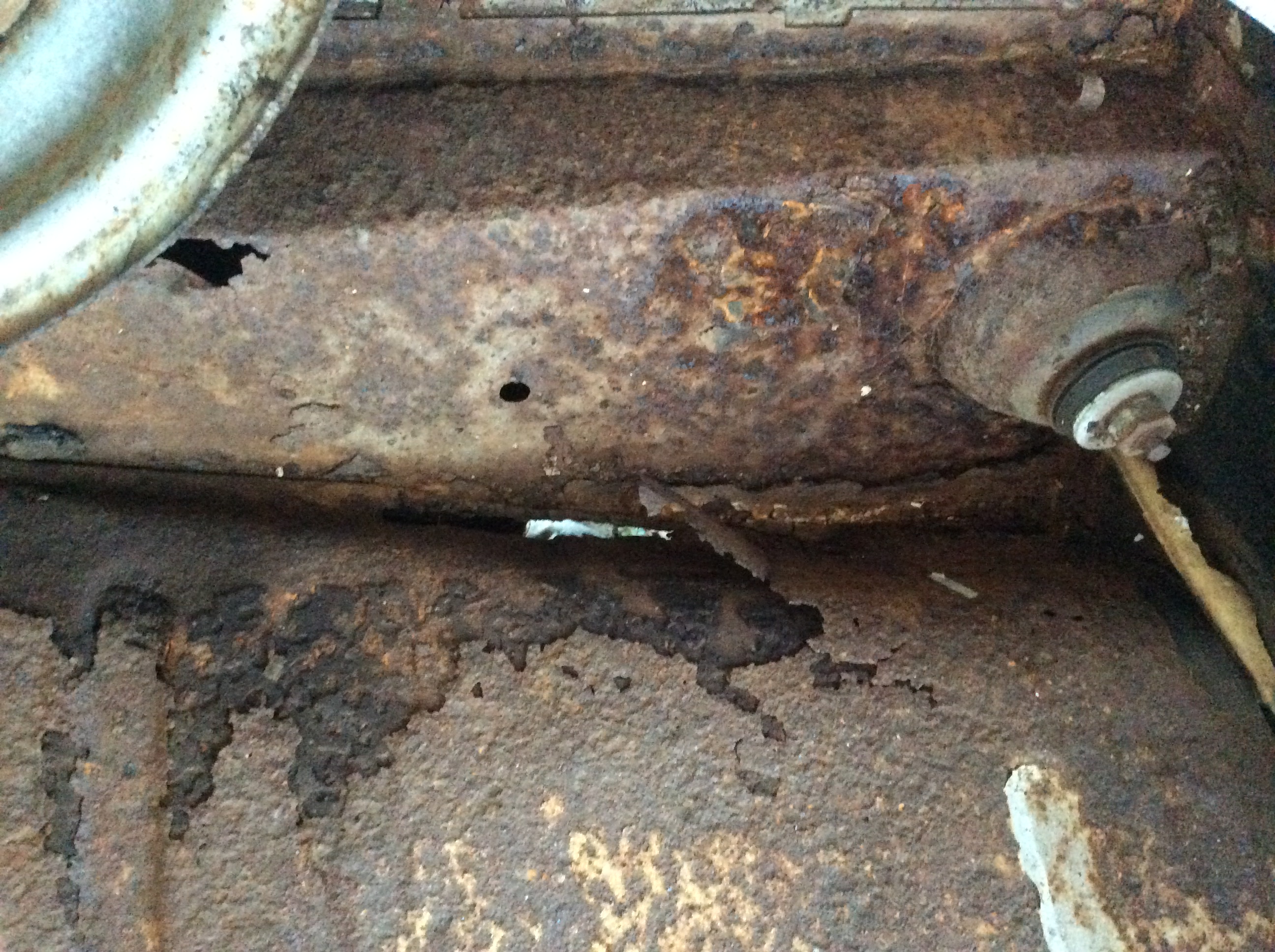 rust in box section