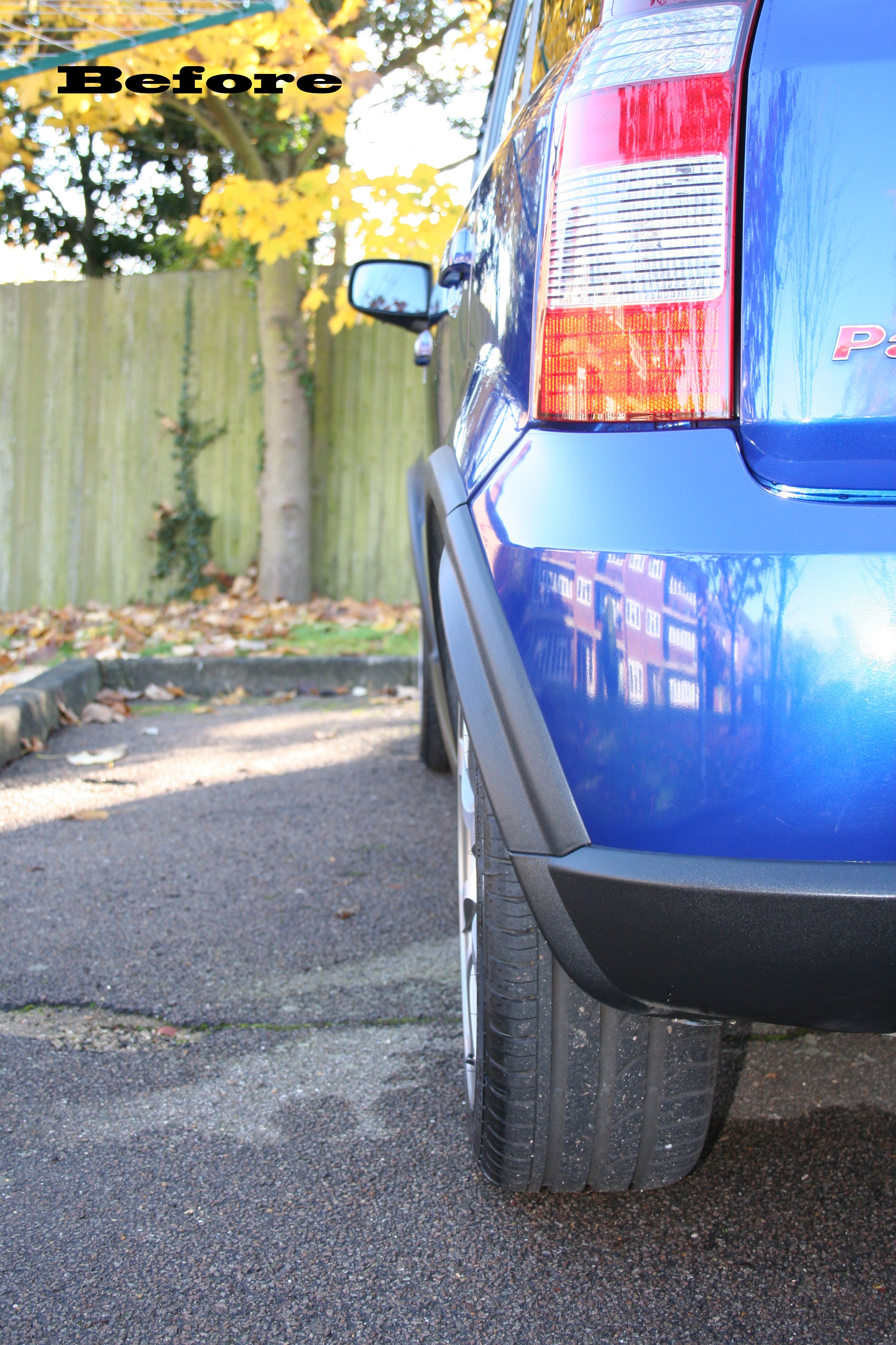 Sparco wheel spacers 12mm fronts and 16mm rears - Before