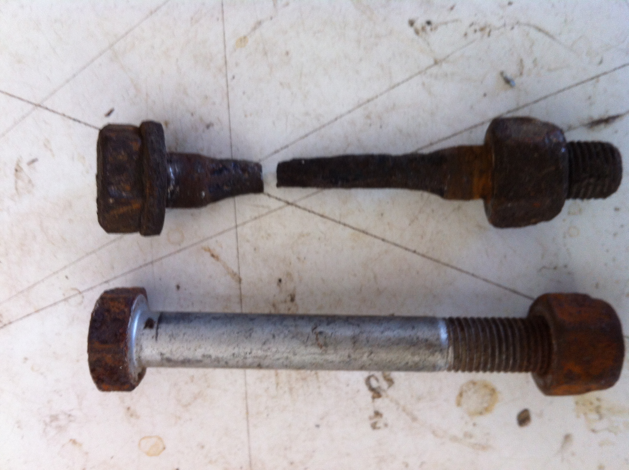 Suspension bolts