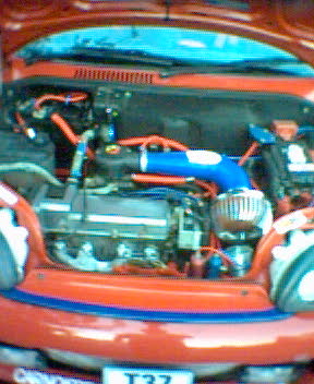 The new look engine bay