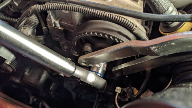 Timing belt and water pump replacement